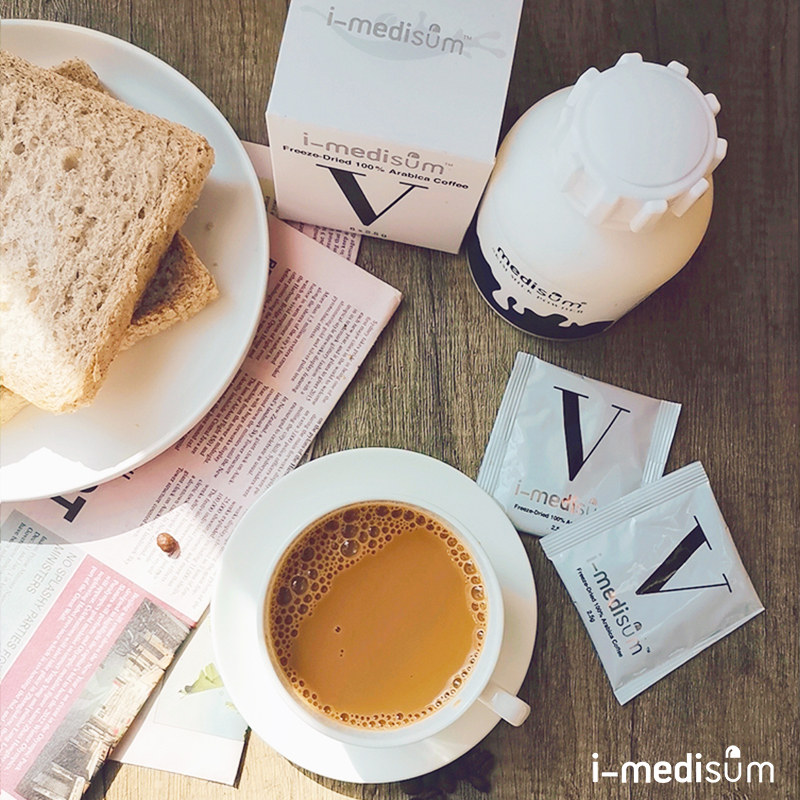 I-medisum 埃迪生 澳式冻干无糖咖啡 2.5g*8袋 双重优惠折后￥6包邮包税
