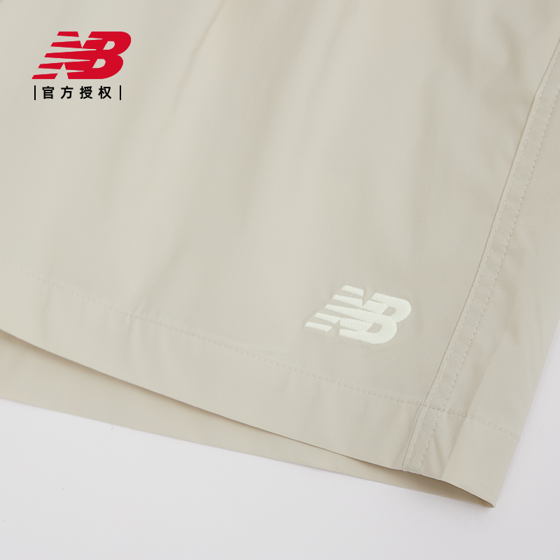 New Balance NB官方24新款女舒适简约百搭休闲运动短裤AWS42305 - 图3