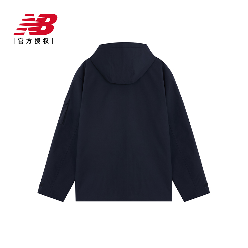 New Balance NB官方正品24男款复古百搭梭织外套AMJ41328 - 图2