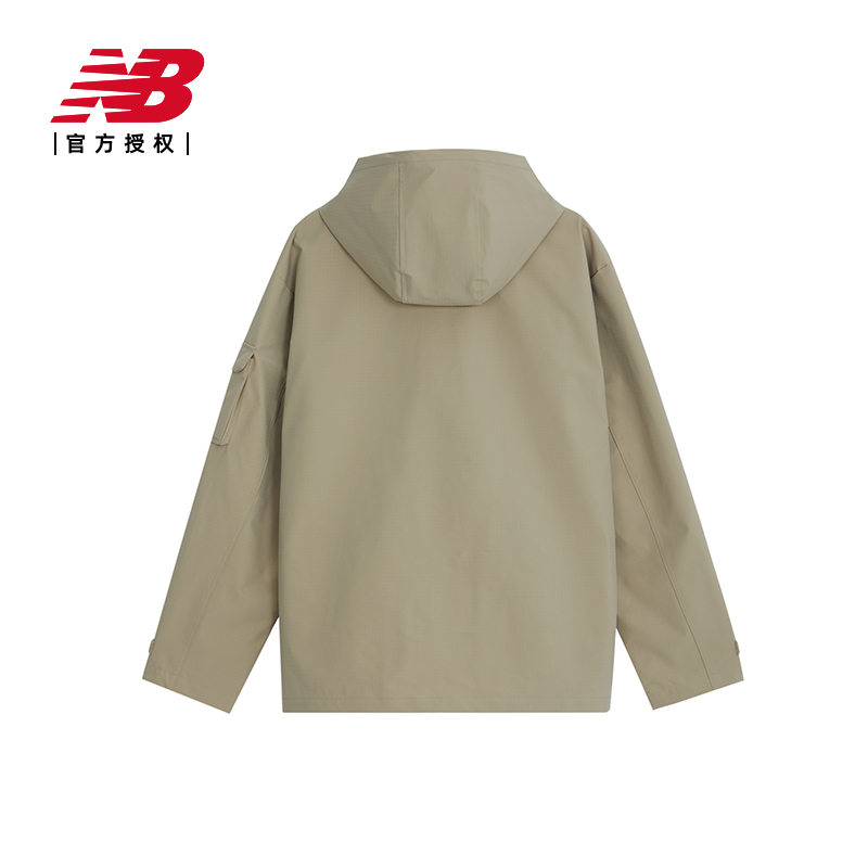 New Balance NB官方正品24男款复古百搭梭织外套AMJ41328 - 图0