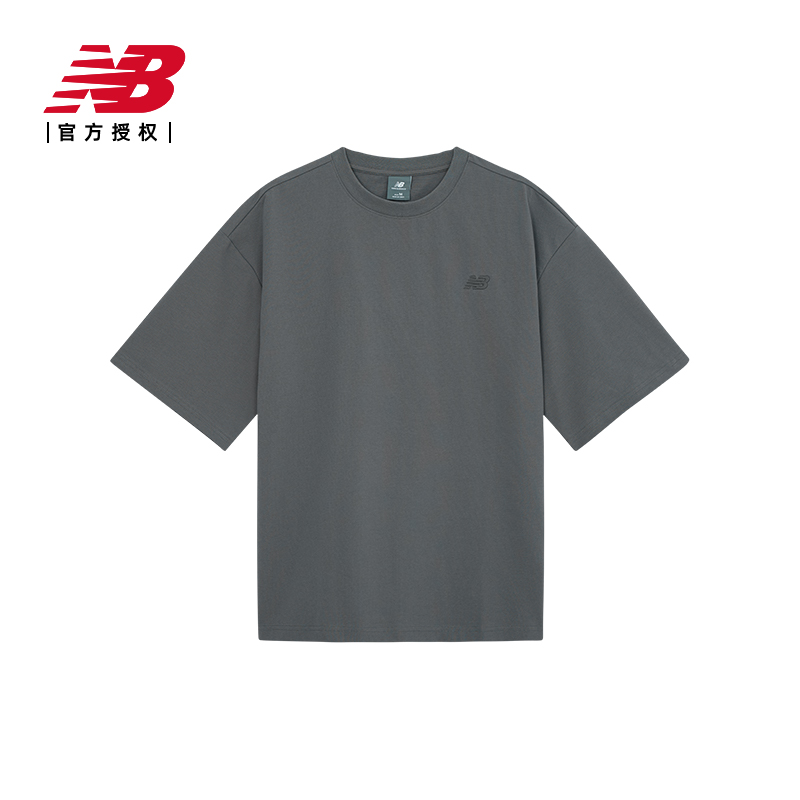 New Balance官方24新款男款休闲舒适潮流百搭运动T恤短袖AMT42335