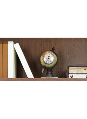 样板间书柜摆件复古怀旧客厅装饰