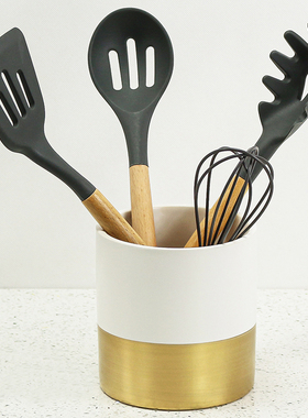 轻奢样板间厨房摆件锅具套装饰品