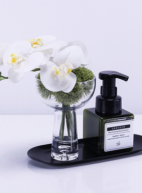 浴室柜装饰品摆件托盘花艺套装