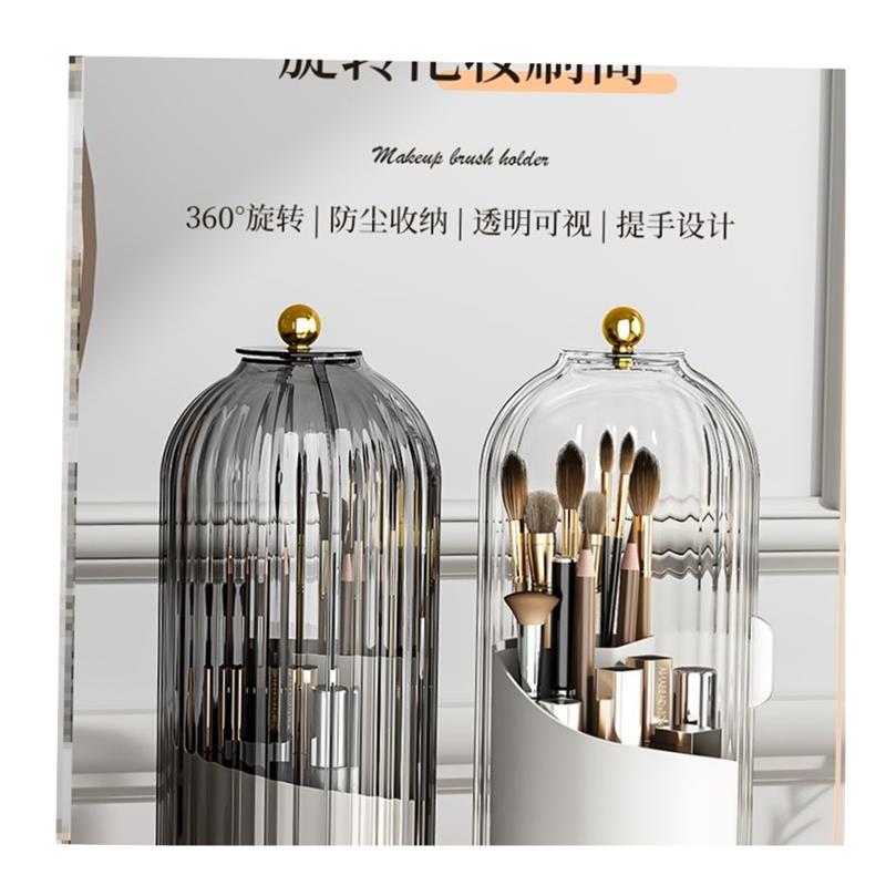 360 Degree Rotating Cosmetic Storage Box Makeup Organizer 1 - 图3