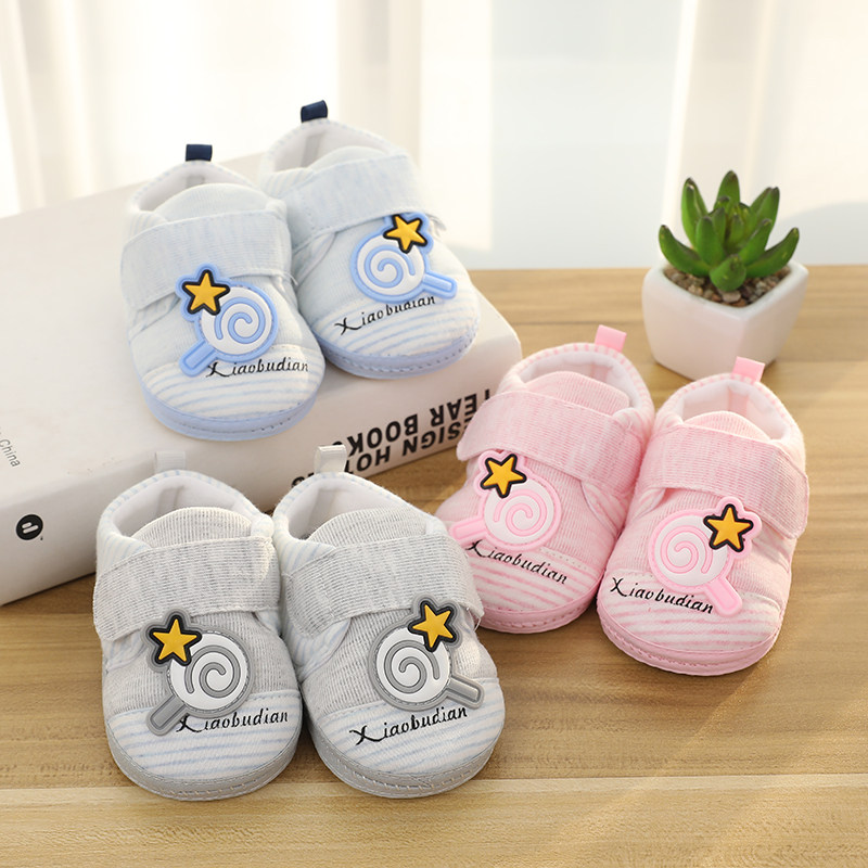 婴儿鞋3-12个月到1岁学步鞋春秋款单鞋加厚男女宝宝软底鞋子新生