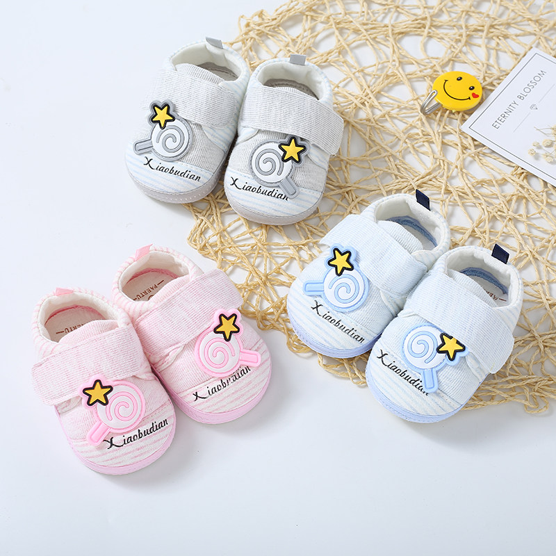 婴儿鞋3-12个月到1岁学步鞋春秋款单鞋加厚男女宝宝软底鞋子新生