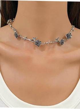 retroblacknshai玫瑰锁