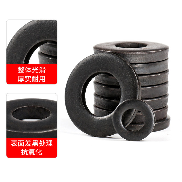 Non-standard gasket round black and larger