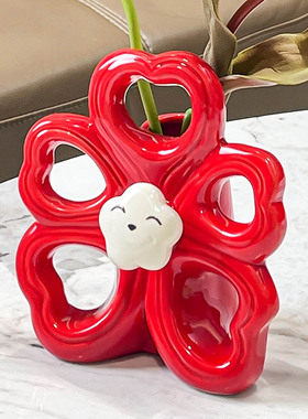 简约现代陶瓷花瓶装饰摆件