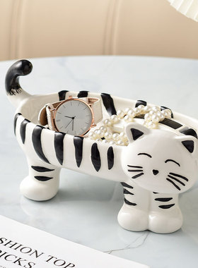 轻奢入户玄关钥匙收纳摆件