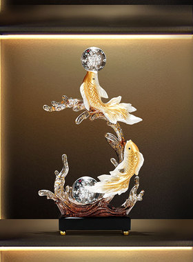 新中式年年有余摆件装饰