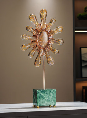 艺术小众太阳花摆件家居装饰