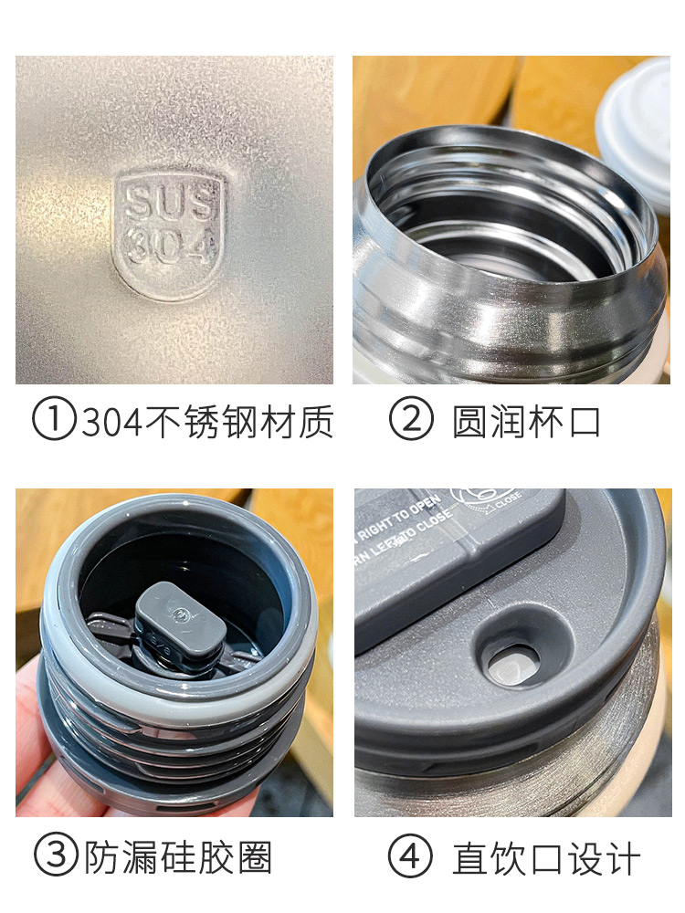 法国Fad Sincgo网红噗噗杯高颜值简约便携杯子ins风泡茶杯高级感 - 图3