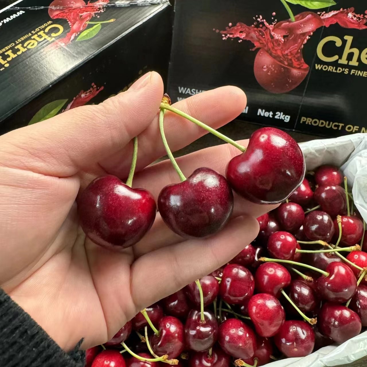新西兰空运纯冰车厘子28mm大果4斤进口礼盒新鲜大樱桃当季水果,淘宝优惠券,粉丝福利购,淘宝优惠卷