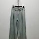 ສູນການຄ້າ Tencel trousers breathable jeans 2025 summer new drape wide leg trousers H925