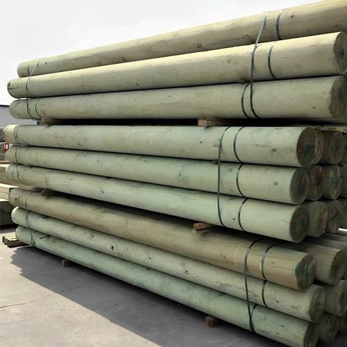 3米樟子松木圆柱防腐木圆柱圆木棒原木杉木柱花旗松圆柱复古 - 图1