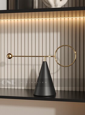 匠十三 现代简约酒柜装饰品桌面摆件轻奢客厅电视柜家居摆饰品套