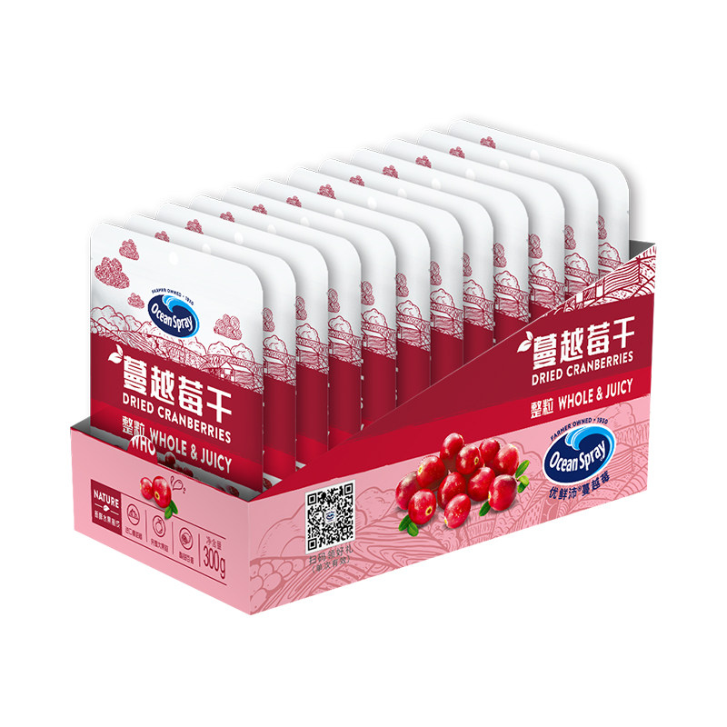 oceanspray优鲜沛蔓越莓干整粒果干 oceanspray优鲜沛蔓越莓干