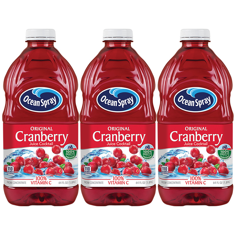 OceanSpray优鲜沛进口饮料蔓越莓汁网红果汁整箱批发可调酒饮品 - 图3