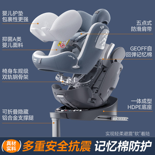 Безопасное кресло Heekin сертифицировано I-SIZE для детей 0–12 лет.