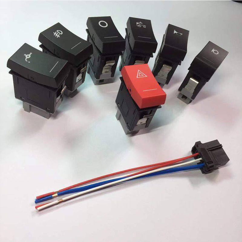 适配柳汽乘龙H7/H5/M3仪表台翘板开关淋水雾灯警报送插头,淘宝优惠券,粉丝福利购,淘宝优惠卷