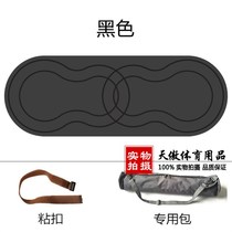 High-end Oval Yoga Mat Custom Loo Pattern Natural Oak rubber anti-slip home-made mat yoga pavilion special home m