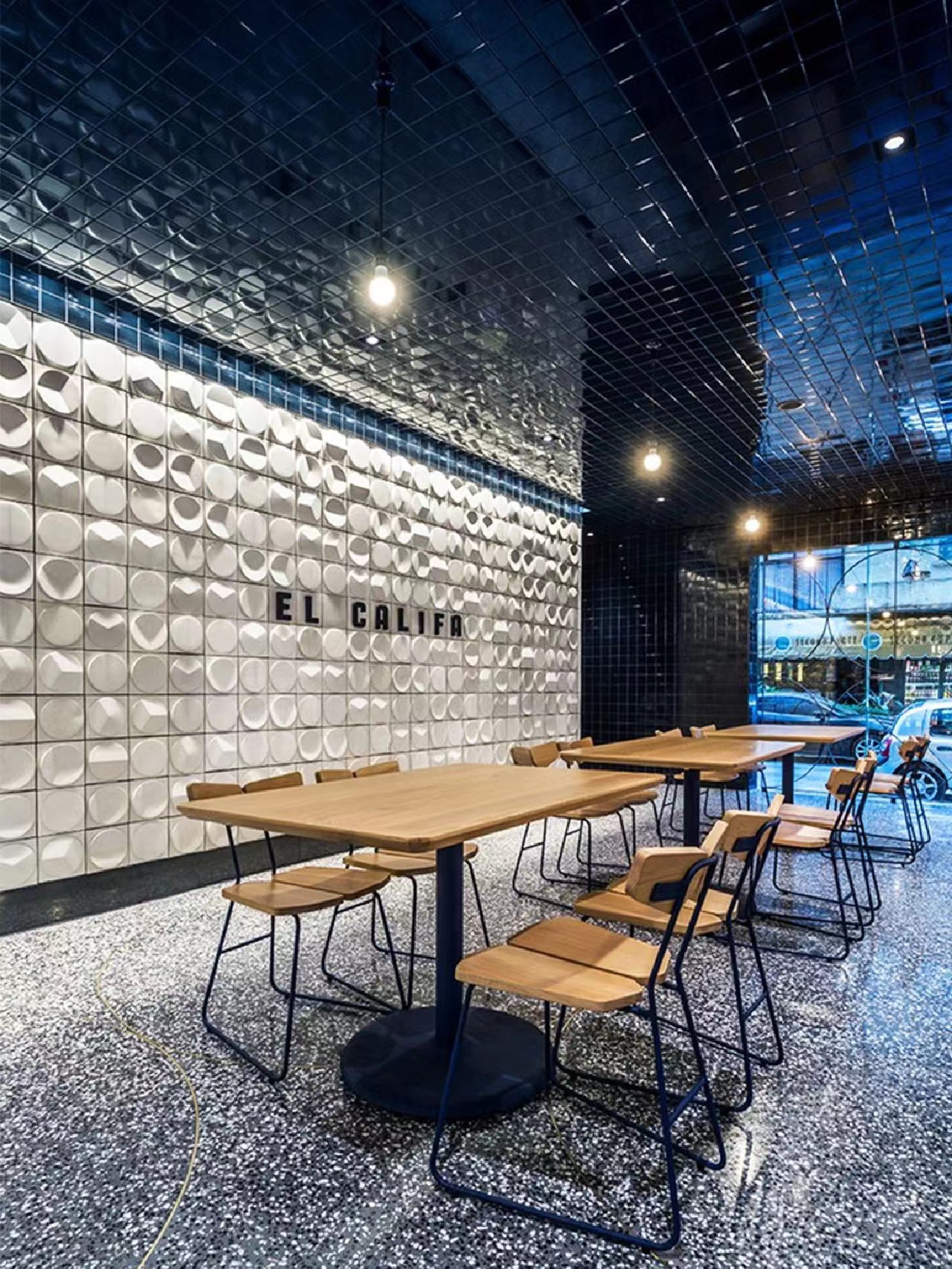 3D立体水泥石膏砖UHPC材质异形凹凸纹理手工砖咖啡厅墙面200*200 - 图0