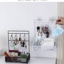 Genguan Release Key Shelf in door Shoe cabinet Desktop tray Multi-function wall Entrance Door Swing Piece Containing box