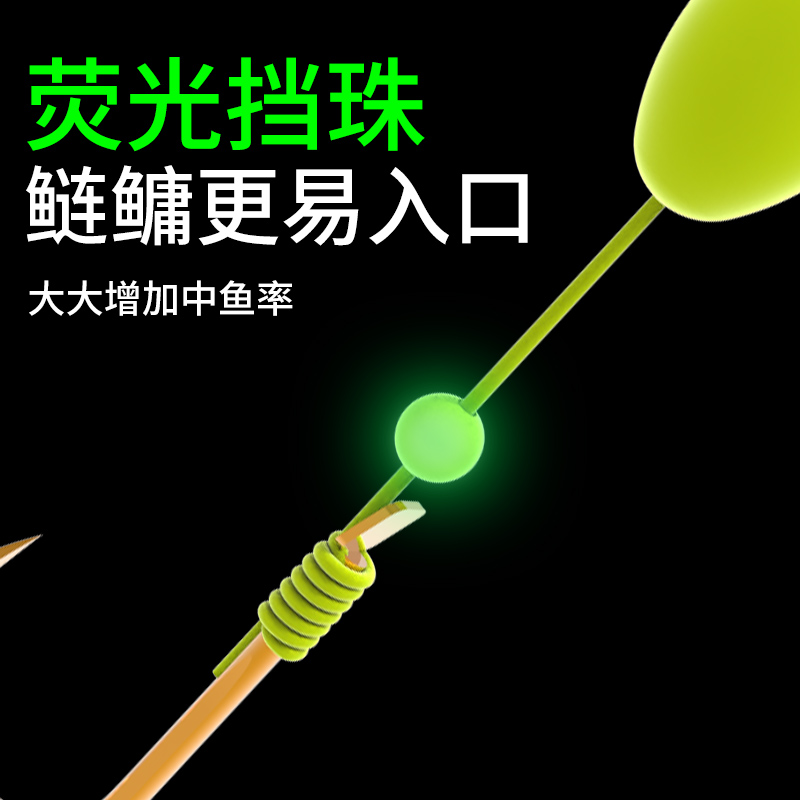 鲢鳙钓组翻板钩抛竿海杆方块钩浮钓专用钩套装爆炸钩配件新型鱼钩 - 图2