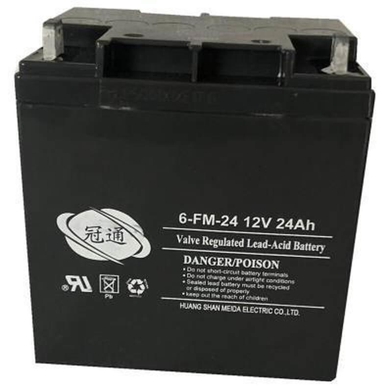 蓄电池6-GFM-24铅酸阀控密封式12V24AH直流屏UPS 应急照明EPS - 图1