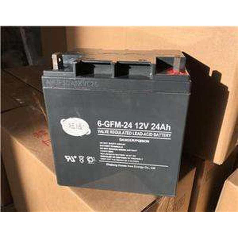 蓄电池6-GFM-24铅酸阀控密封式12V24AH直流屏UPS 应急照明EPS - 图0