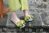 Green Green-Non-Heritage Tiger Shoes for the Beans Green