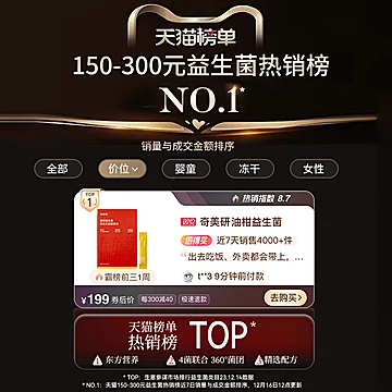 奇美研油柑益生菌团小金条冻干粉20条[20元优惠券]-寻折猪