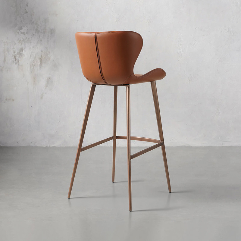 现代简约高脚椅家用轻奢吧台椅前台椅设计师款中岛台椅高凳子7273,淘宝优惠券,粉丝福利购,淘宝优惠卷
