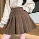 Qiao Kaxuan woolen pleated skirt for women 2024 spring, autumn and winter