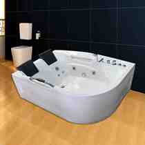 New Products Edge Green Adults Double Bathtub Surf Massage Thermostatic Heating Couples Home shower Shower Dressing Room Independent