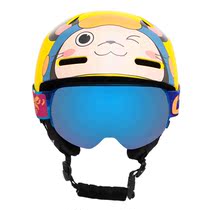 Original Instrumental OG New Children Veneer Double Board Professional Class Ski Safety Helmet Protection Kit Cartoon Cute
