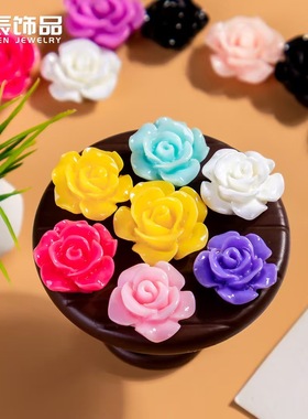 彩色仿真花朵diy手工饰品小摆件