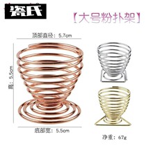 Large Number of Dried Eggs Shelving Drop Hyacinth Makeup Air Cushion Shelf Flocking Beauty Egg Powder Bashing Shelving