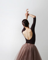 (Spot Seconds Hair) Korean levdance 70% sleeve ballet dancer dance with three colors