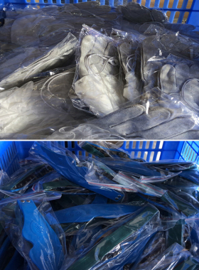 酸碱平dds生物电机器配件理疗经络电疗仪手套经络疏通仪美容海绵