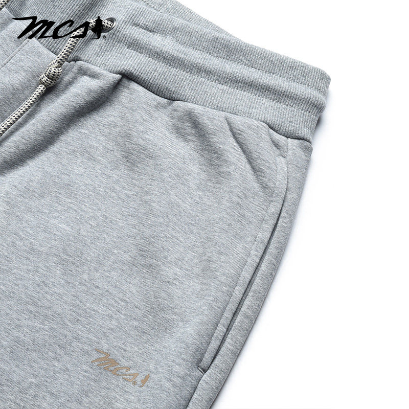 MCS男装源自万宝路秋季运动休闲合身版舒适卫裤束脚口系绳针织裤,淘宝优惠券,粉丝福利购,淘宝优惠卷