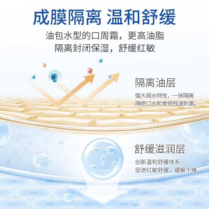 顺峰宝宝口周舒缓隔离霜20g口水婴儿保湿唇周