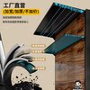 Walnut color cycling display storage thickened any wall