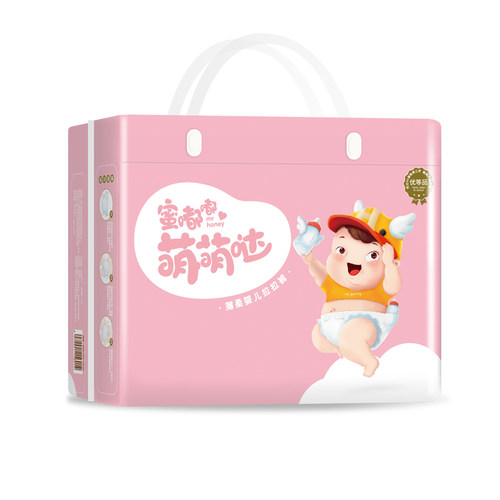 蜜嘟嘟大童拉拉裤6XXXXXXL超薄透气纸尿裤L大宝宝吸水尿不湿S干爽 - 图3