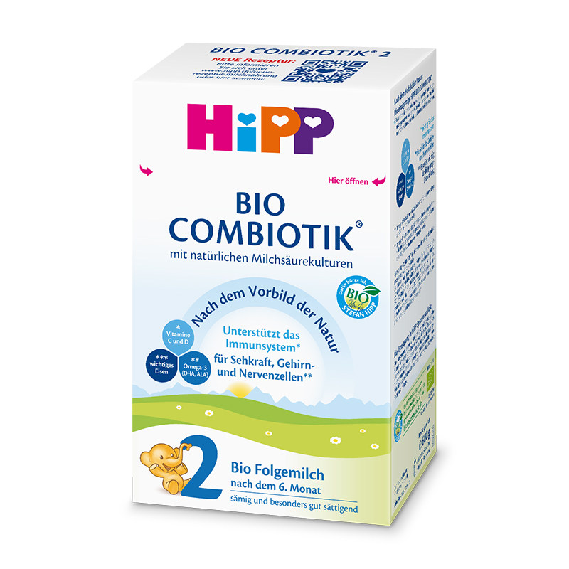 hipp德国进口有机益生菌2段奶粉 HOSE海外婴幼儿牛奶粉