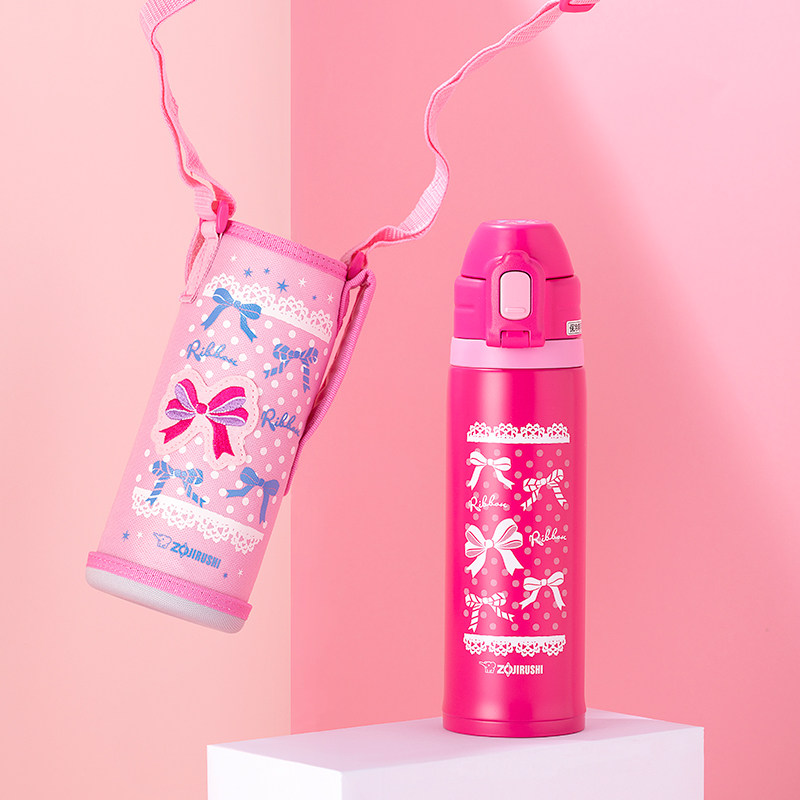 象印保温杯壶儿童吸管小学生上学水杯大容量不锈钢CB520ml 官方,淘宝优惠券,粉丝福利购,淘宝优惠卷