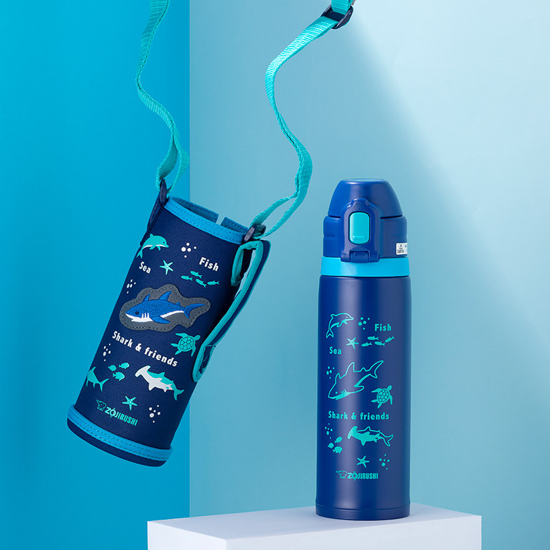 象印保温杯壶儿童吸管小学生上学水杯大容量不锈钢CB520ml 官方,淘宝优惠券,粉丝福利购,淘宝优惠卷