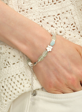 [新品]OINICIO初印舒适区系列绿谧海境花花手链夏日度假串珠手串